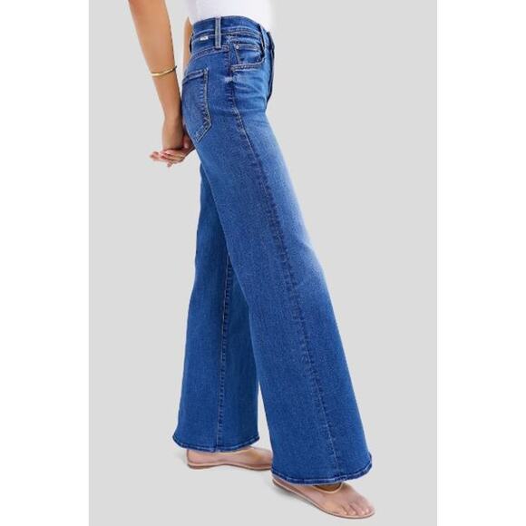 MOTHER Blue Flare & Wide Leg Jeans - Picture 5 of 14